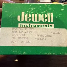 Jewell panel mt gauge P/N MT6358 2 3/4" hole voltage meter MODUTEC 3PB 1500V