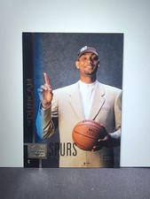 1997–98 Upper Deck Basketball Tim Duncan Rookie Card #114 – San Antonio Spurs. rookie card picture