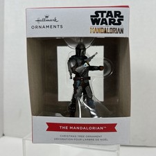 Hallmark STAR WARS The Mandalorian Christmas Tree Ornament Free Shipping