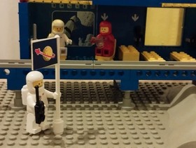 LEGO 6970 BETA-1 Command Base Classic Space (1980) Legoland Complete Notice Box