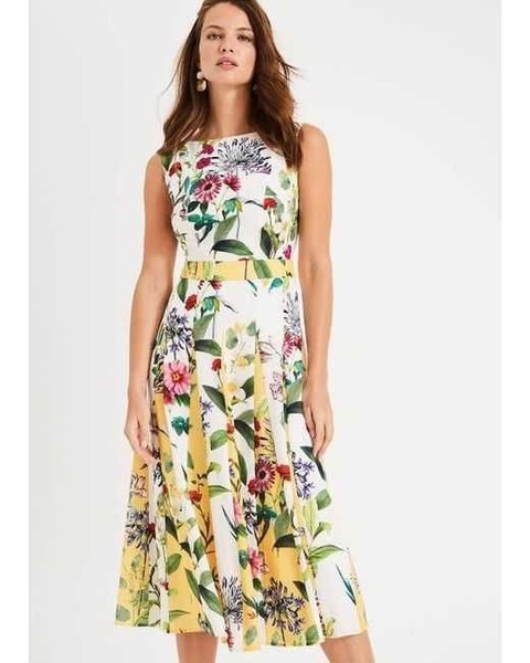 Women Phase Eight Dress Multicolor 38 #1HMI