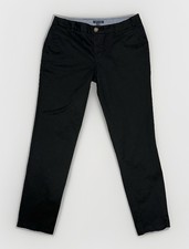 Tommy Hilfiger Black Stretch Sim Ankle Chino Pants Size 8