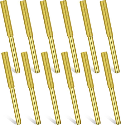 12 Pack Diamond Sharpening Wheels Chainsaw Sharpener Bits Burr Chain Saw File St