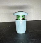 Vintage Fisher Price Little People Oscar the Grouch Trash Can Sesame Street 2"