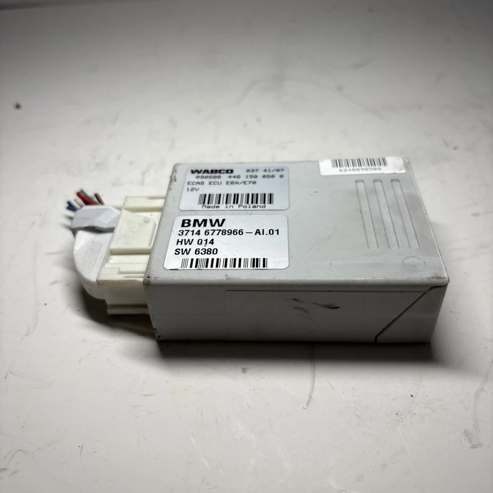 BMW X5 2008 módulo de control de suspensión neumática OEM 6778966 Foto 2 de 4