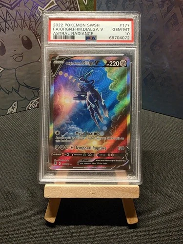 Origin Forme Dialga V PSA 10 Alternate Art 177/189 Astral Radiance Pokemon Card
