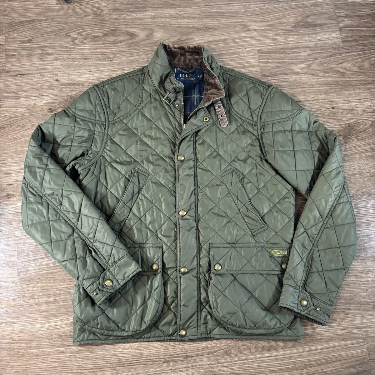 Polo Ralph Lauren 绗缝外套、夹克、背心聚酯纤维外壳男士| eBay