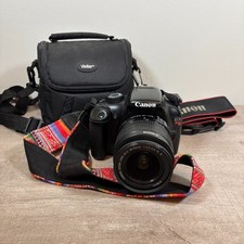 Canon EOS Rebel T3 SLR Camera with EFS 18-55mm Lens, Battery, Charger, Case