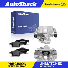 Rear Brake Calipers Ceramic Pads for 2005-2009 Mazda 3 2009 Mazda 3 Sport