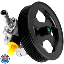 YOMALL Power Steering Pump with Pulley 21-5366 for 2004 2008-2010 Pathfinder 