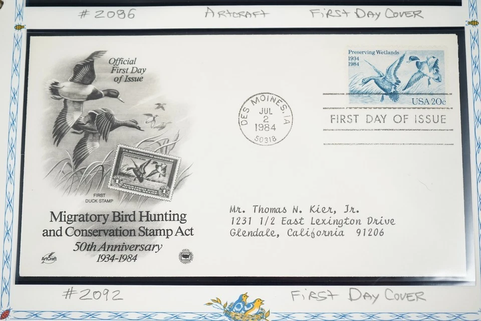 US 1980s BIRDS COLLECTION OF 60+ STAMPS, 35 COVERS & 5 BOOKLETS IN ALBUM - Image 4 of 4