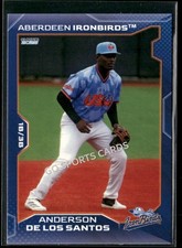 2025 Aberdeen Ironbirds Anderson De Los Santos RC Rookie Orioles