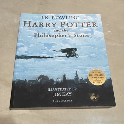 J.K. Rowling Harry Potter and the Philosopher's Stone 2018 HC Illus Poster