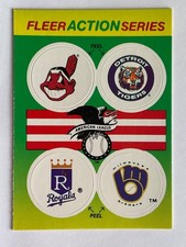 1990 Fleer Baseball Team Logo/Home Sticker