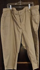 Catherine's Beige Capris-26W
