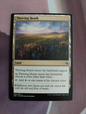 Thriving Heath MISPRINT Magic The Gathering MTG Card - Miscut - MP21