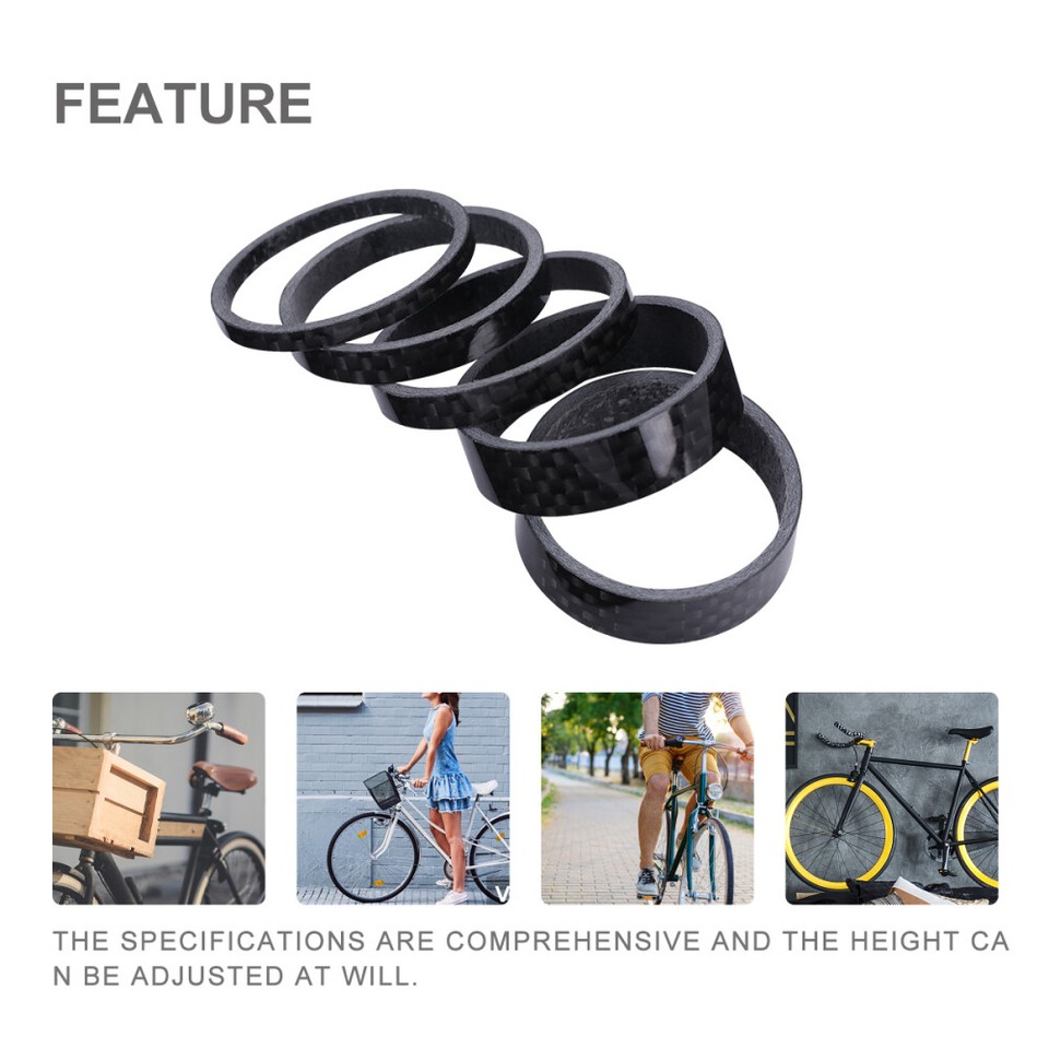 Mountain Bike Stem Spacers Carbon Fiber Front Fork The Cross eBay