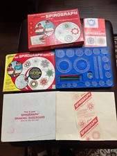 VINTAGE 1967 KENNER's SPIROGRAPH. Nearly Complete As Pictured. Missing 2 pieces