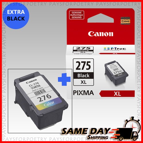 Canon PG-275 CL-276 Ink Cartridge Black Color XL OEM TR4722 TR4720 TS3520 TS3522 | eBay