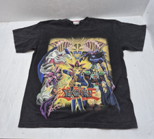 Vintage 1990s Yu-Gi-Oh yugioh Kids Youth Boys T-Shirt Character Anime Graphic