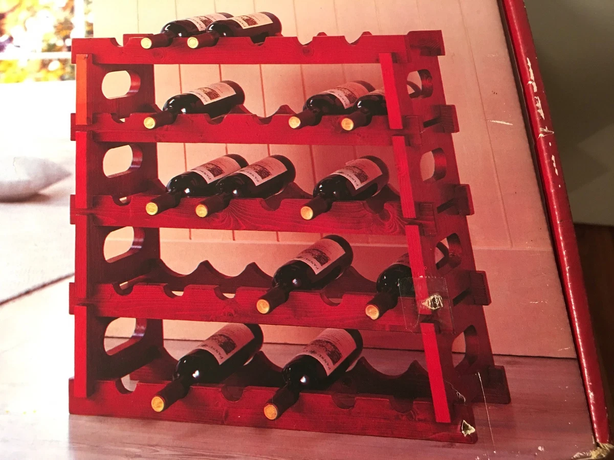 Pine wine 2025 rack