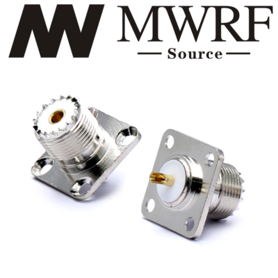 Pezzi UHF SO239 Femmina A UHF Femmina Connettore Dritto Per UHF - Foto 9