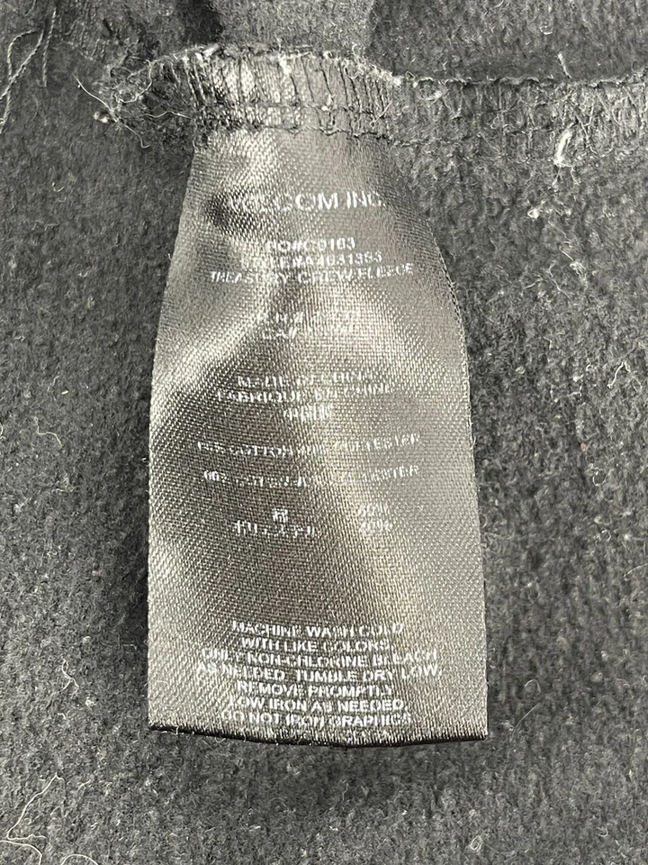 Volcom Long Sleeve Skate Skater Shirt Size Large Black Yellow 2 Sided Graphic - Image 4 of 4