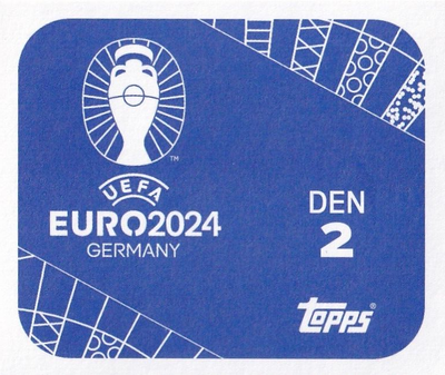 TOPPS UEFA EURO EM 2024 Germany-Simon Kjaer- Verde PARALLELO #DEN 2 EUR