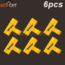 6pcs Windshield Moulding Side Trim Clips For Volvo V70 2.4 2.4T 2.5T R T5 Wagon 
