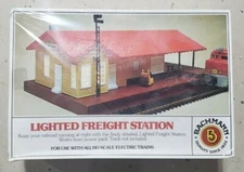 Bachmann HO Scale #46-1216 - Lighted Freight Station - NOS
