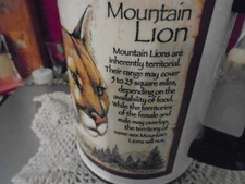 Wildlife mug made by Whirley, Warren, PA, flawless, for the outdoorsman etc.