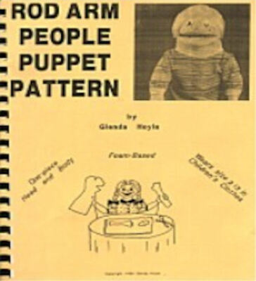 Beginning Puppet Ministry Rod Arm People Puppet Pattern+ I've Got legs Pattern