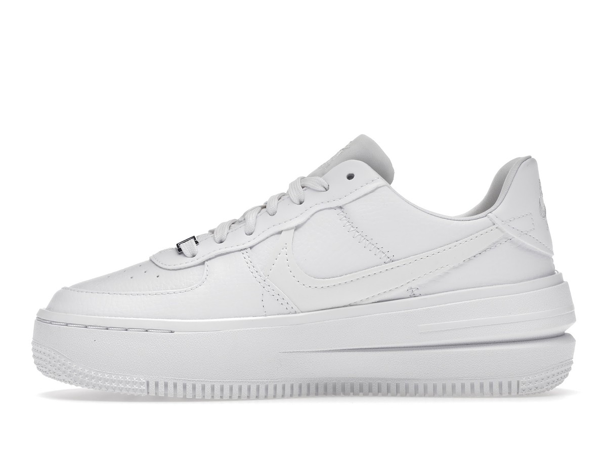 Nike Air Force 1 PLT.AF.ORM Triple White - DJ9946-100 | eBay