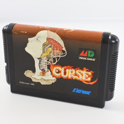 Mega Drive CURSE Cartridge Only Sega 2338 mdc