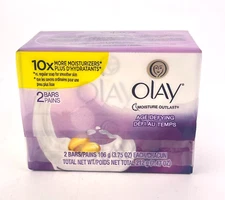 Olay Age Defying Soap Original Formula Vitmain E Beauty 2 Bars 10x Moisturizers