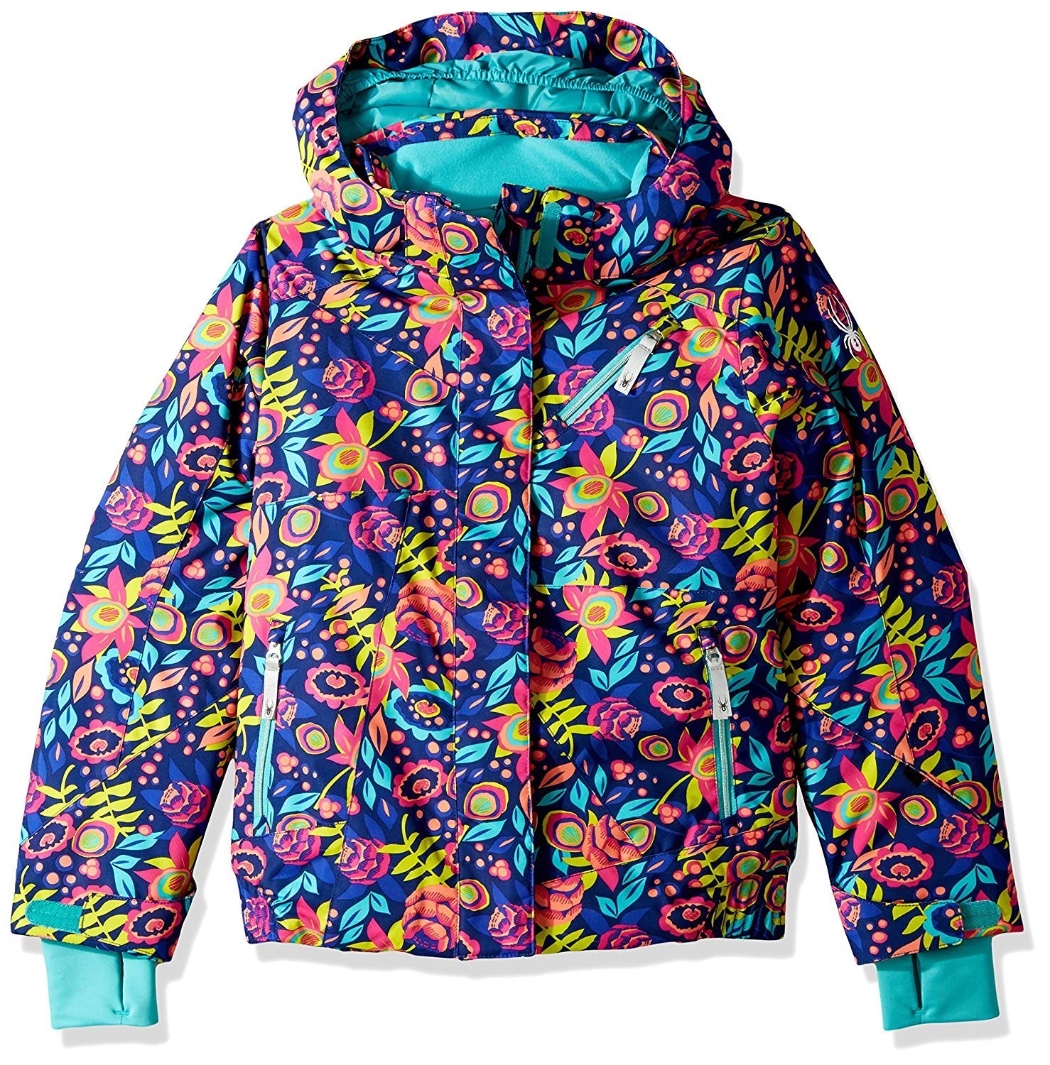 Spyder Girls Ski Snowboarding Lola Jacket Winter Jacket Size 16 (Girls), NWT