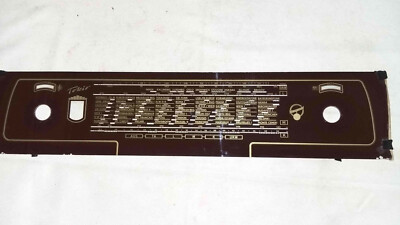 Tube radio Blaupunkt Tokyo scale glass scale disc dial glass