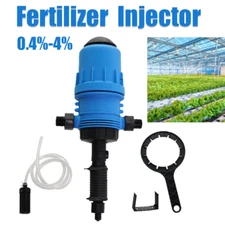 0.4-4%Fertilizer Injector Automatic Water-driven Chemical Liquid Doser Dispenser