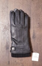 Coach Men's Size S Goat Leather 3 in 1 Luxury Gloves 195