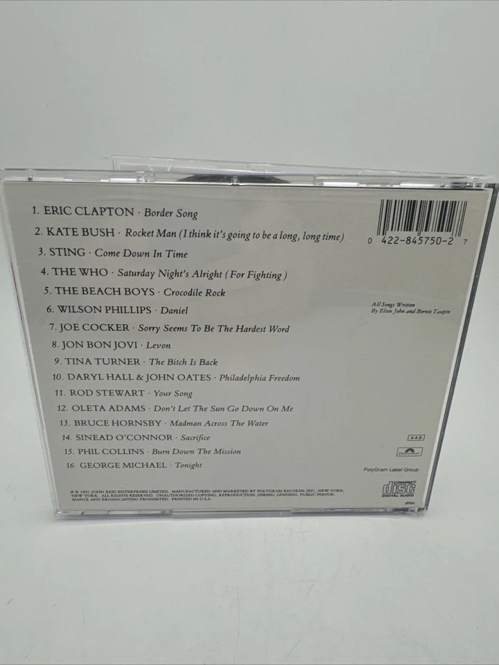 Two Rooms Celebrating The Songs Of Elton John & Bernie Taupin CD 1991 CD16 - Image 3 of 3