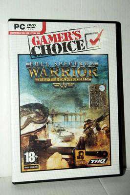 FULL SPECTRUM WARRIOR TEN HAMMERS USED PC DVD ITALIAN VERSION RS2 40643
