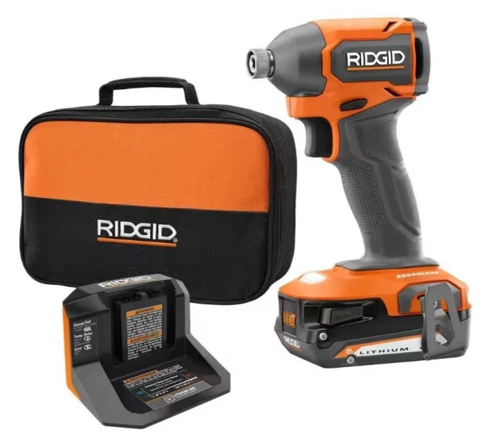 Ridgid *New In Box* SubCompact Brushless 18V 4Mode IMPACT DRIVER KIT R872311k - Image 3 of 3
