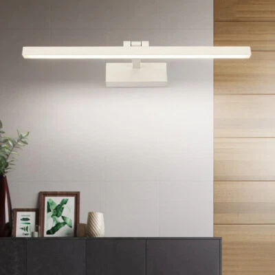 LUMINTURS LED Wall Picture Light SMD Front Lamp Fixture Acrylic Vanity Lighting Adjustable