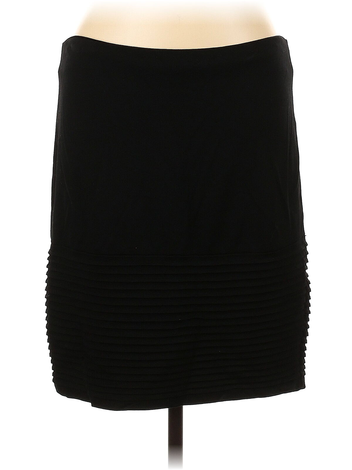 Carmen Carmen Marc Valvo Women Black Casual Skirt… - image 1