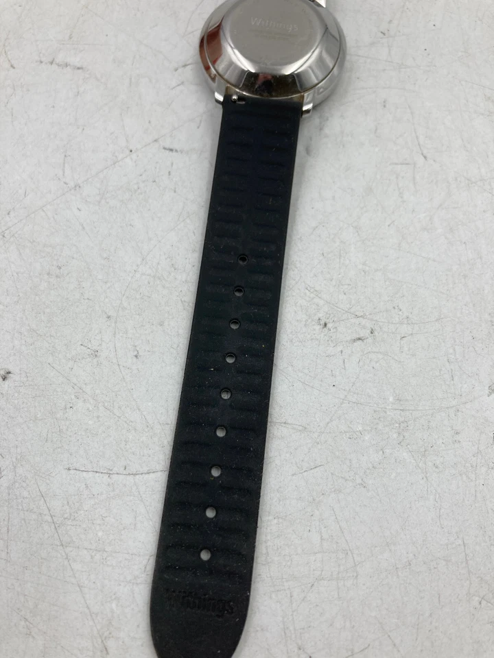 Reloj rastreador de actividad Withings HWA01 esfera blanca sin probar como está para piezas Foto 2 de 4