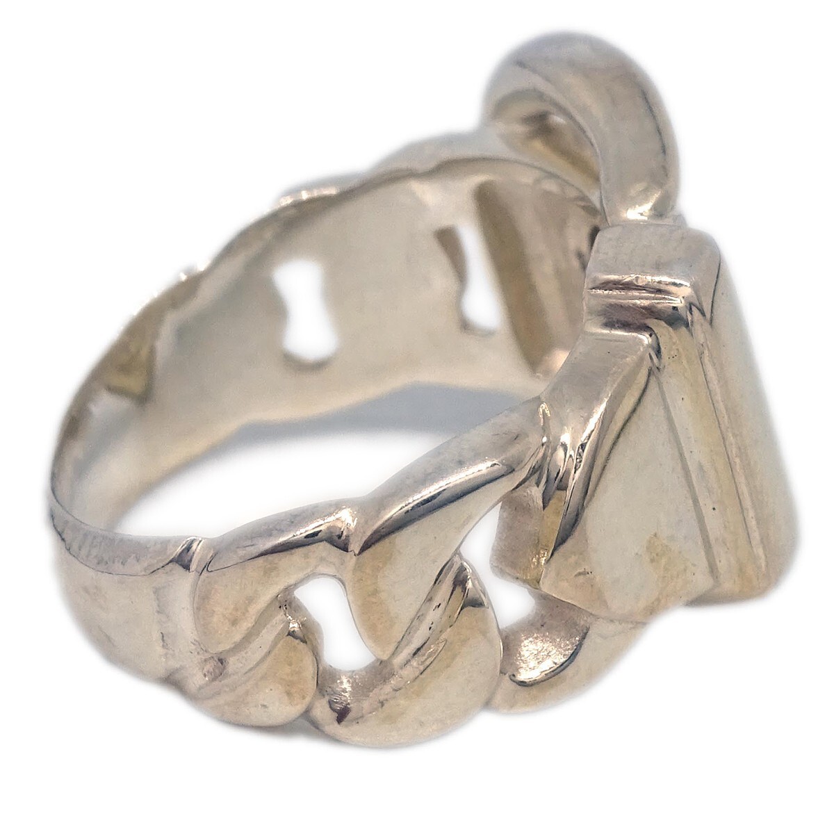 Hermes Ring Silver SV925 #50 #10 182695 | eBay