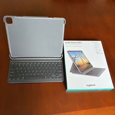 Logitech Slim Folio Pro Keyboard iPad Pro 12.9 Inch 3rd 4th Gen 920-009703 w/Box