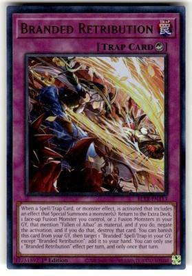 Yu-Gi-Oh! Branded Retribution BLTR-EN113 Ultra Rare 1st Edition NM | eBay