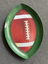 AMSCAM 17 1/2” FOOTBALL MELAMINE PLATTER NEW