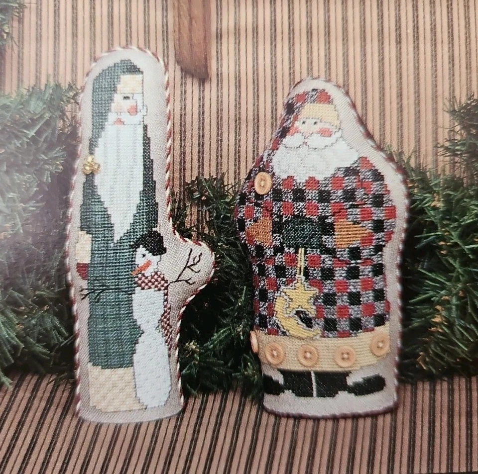 HeartStrings THE HO HO COMPANY Santa Counted Cross Stitch Pattern Book AC-92 - Image 2 of 4